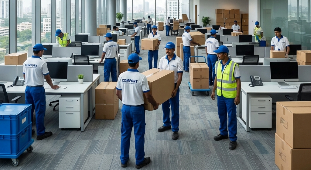 comfort packers and movers