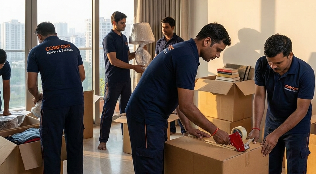 comfort packers and movers
